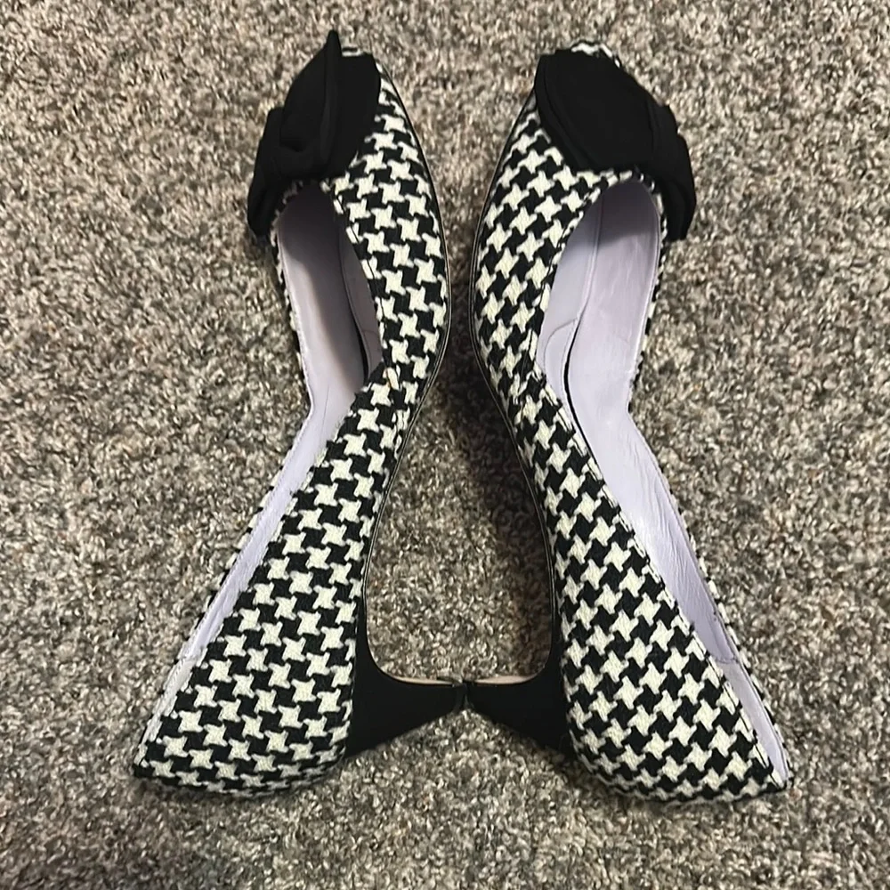 Johnston & Murphy houndstooth black